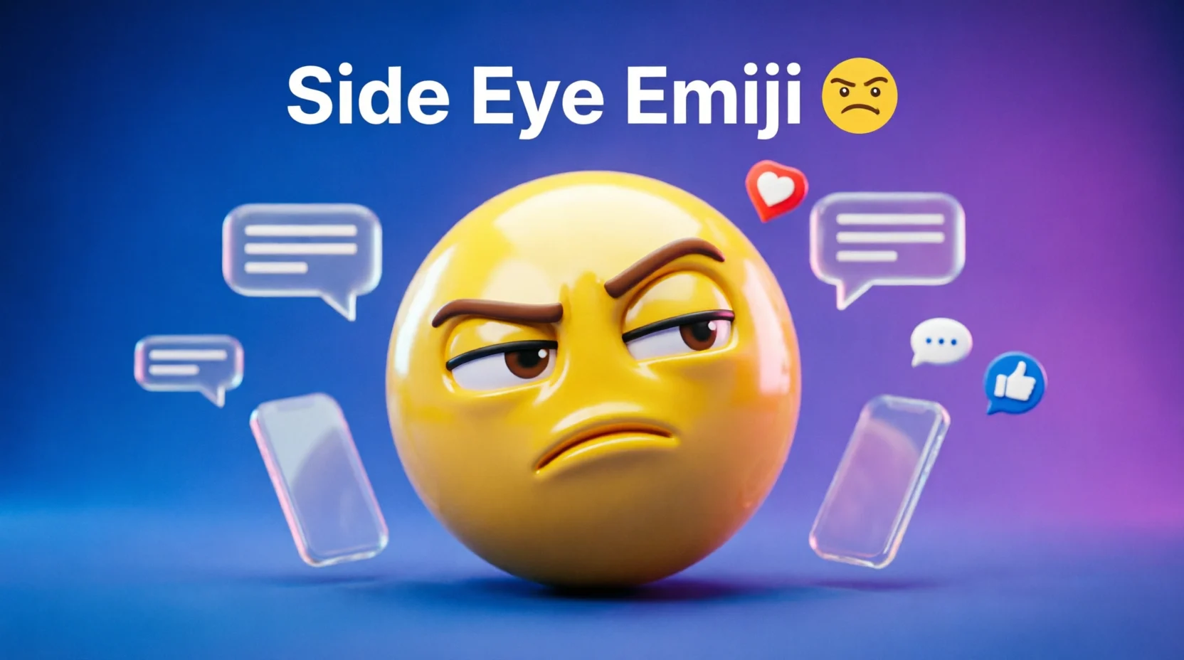 Side Eye Emoji