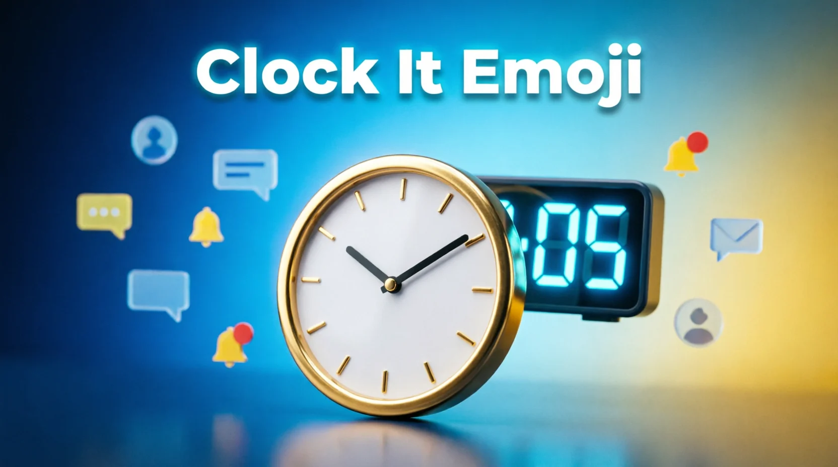 Clock It Emoji