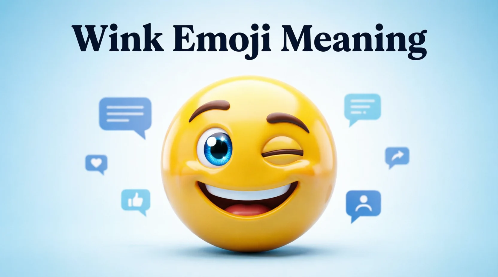 Wink Emoji Meaning