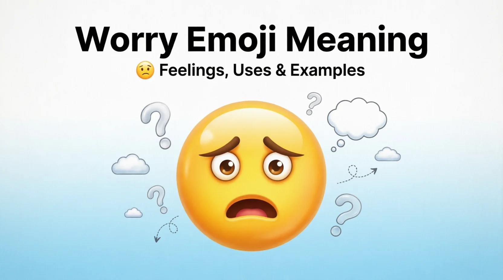 Worry Emoji