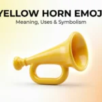 Yellow Horn Emoji