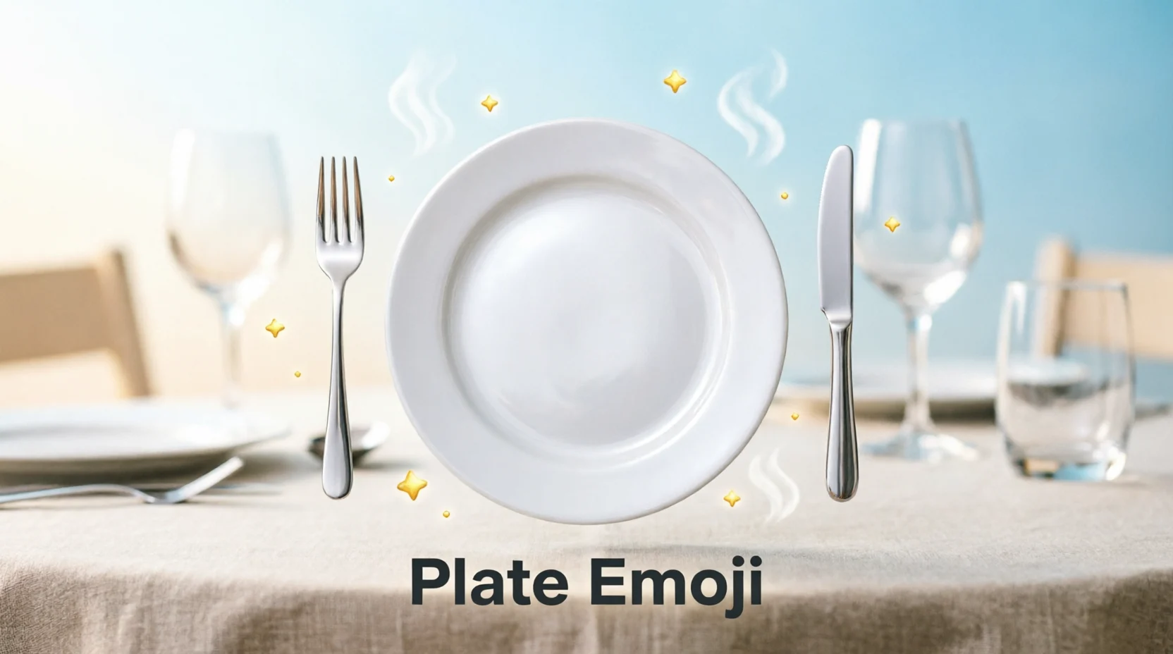 Plate Emoji